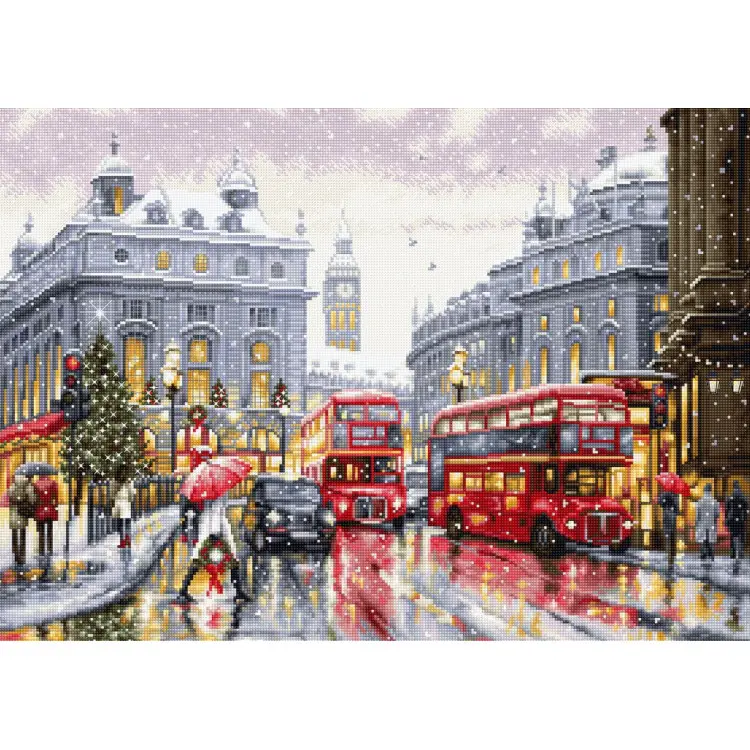 (image for) Gold Collection London Counted Cross Stitch Kit